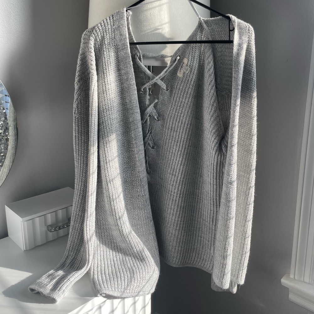 Grey Cardigan